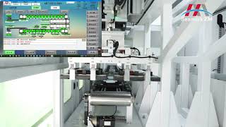 Seamark XB7100 Winding Battery Inspection machine working video [upl. by Basset]