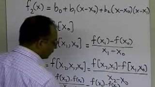 Chapter 0503 Lesson General Order Newtons Divided Difference Polynomial Theory Part 1 of 2 [upl. by Rettke]