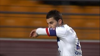 Goal Maxime GONALONS 11  ESTAC Troyes  Olympique Lyonnais 12  201213 [upl. by Bolen]