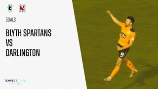 Goals Blyth Spartans v Darlington [upl. by Ahtel]