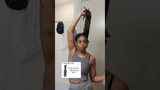 MY LOC MOISTURIZING ROUTINE  HOW I TAKE CARE OF MY LOCS locs naturalhaircare [upl. by Erdman]