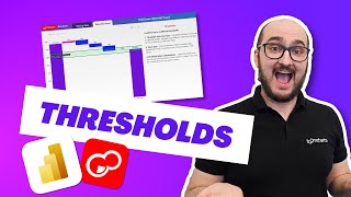 Add Thresholds To Power BI Waterfall Charts Drill Down Waterfall PRO  Part 8 [upl. by Clemmie347]