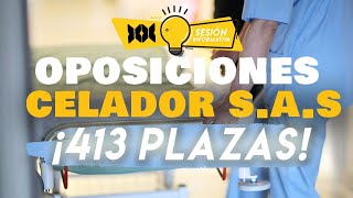 🚑 ¡413 plazas de celador del SAS [upl. by Nibot]