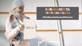 Cámara Oculta en el Día Mundial contra el Cáncer  Gente Maravillosa [upl. by Orlanta]