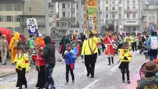 RotseeHusaren Ebikon  SchmuDo Luzern Fritschi Umzug 2018 [upl. by Loy]