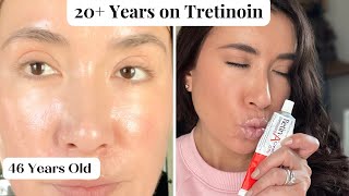 Tretinoin The Best Topical AntiAging Cream See my Skin amp What Ive learned After 20 yrs of Use [upl. by Urbanus]