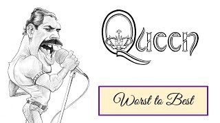 Queen Albums Ranked  Worst to Best [upl. by Nepsa]