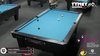 TEAM COPEMAN vs TEAM AKIRA  Q1 BILLIARDS  TABLE 2  EvoSports [upl. by Anaeco]