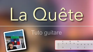 Tuto guitare  La Quête Orelsan  TAB [upl. by Noswal]