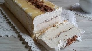 Semifreddo al Baileys RICETTA GUSTOSA [upl. by Arhat189]