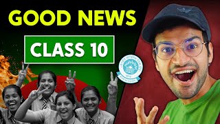 Class 10th 2024 𝗚𝗢𝗢𝗗 𝗡𝗘𝗪𝗦 😍 for BOARDS EXAM 😱  CBSE BIG UPDATE [upl. by Marney21]