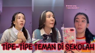 Kumpulan video  Tipe² temen sekolah ‼️ si Teman SMP waktu Ambil Raport ✨🦋 [upl. by Schalles479]