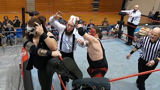 Amish Country vs Avarice amp Sinn Krowley Pure Pro Wrestling [upl. by Averill86]