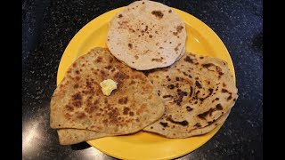 EASY WAY TO MAKE CHAPATI TO PARANTHAS  BEGINNERS SERIES  IN HINDI [upl. by Kailey]