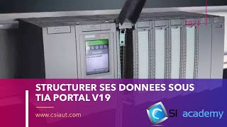 STRUCTURER SES DONNEES AUTOMATES SIEMENS S7 [upl. by Ophelie36]