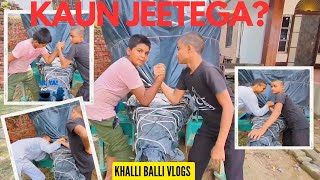 Batao kaun JeeteGa  😎Khallivlogs [upl. by Atihana]