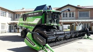 Deutz Fahr C9206 TS Combine Preview [upl. by Nanreit700]