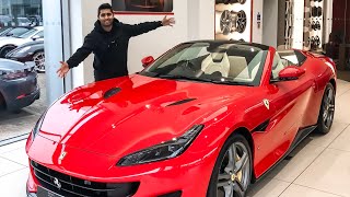 COLLECTING MY NEW FERRARI PORTOFINO [upl. by Kask26]