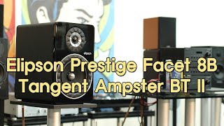 Elipson PF 8B 북셀프 스피커 amp Tangent Ampster BT II [upl. by Ainit]