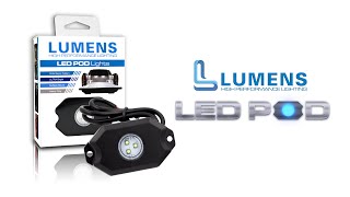 Introducing LED POD Lights  LUMENS High Performance Lighting HPL [upl. by Yramanna305]