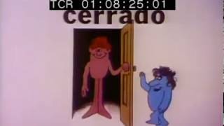 Rocket Classic Sesame Street Red Man Abierto and Angry Blue Man Cerrado 1975 [upl. by Enrica]