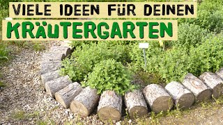 Kräutergarten richtig anlegen  schaffe deinen perfekten Ort für Kräuter Tee und Duftpflanzen [upl. by Maurili]