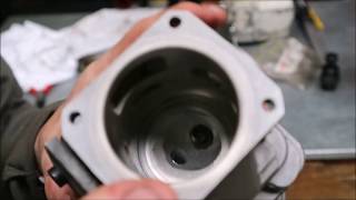 Hyway chainsaw parts Stihl 044 piston and cylinder [upl. by Aihsinyt]