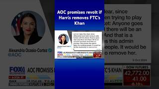 AOC issues dire warning to VP Harris shorts [upl. by Eichman]