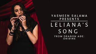 Lelianas Song from Dragon Age  Arranged by Yasmeen Salama ocarina [upl. by Maroj]