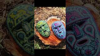 Máscaras Tribales Arte Huichol [upl. by Dupre30]