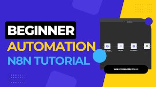 First Automation  n8n tutorial for beginners [upl. by Aitnecserc]