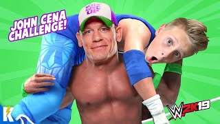 WWE 2k Story The Rise of Little Flash 10 John Cena Challenge [upl. by Anilag581]