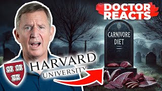 DEBUNKING Harvards INSANE Carnivore Study  Doctor Reacts [upl. by Idnar]