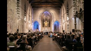 Coro Giovanile Italiano sings quotÆtheriumquot itinerarium Dantis in Deum in Arezzo [upl. by Euton243]