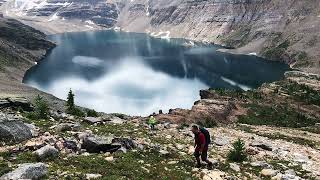 Lake OHara Mount Schaffer hike [upl. by Yemirej298]