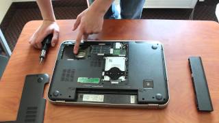 How to Remove a Hard Drive From a Laptop Computer [upl. by Rosene]