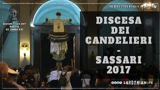 Sassari  Discesa dei Candelieri 2017 [upl. by Asirralc574]