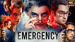 Emergency 2024 Full Movie  Kangana Ranaut  Anupam Kher  Mahima Chaudhry  Facts And Review [upl. by Dore]