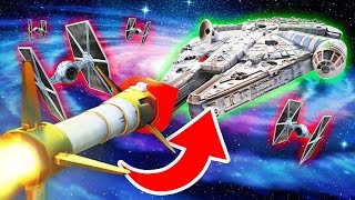 LAUNCHING A NUKE IN STAR WARS BATTLES Ravenfield Funny Gameplay [upl. by Parhe783]