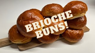 BRIOCHE BURGERBOLLER  Den BEDSTE opskrift nogensinde [upl. by Fifi]