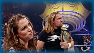 Stephanie McMahonHelmsley and Triple H claim they are quotfairquot SmackDown Jan 13 2000 [upl. by Sutherland]