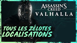 Localisations des 15 ZÉLOTES  Assassins Creed Valhalla [upl. by Olivie]