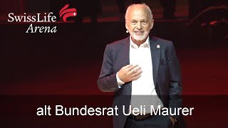 Ueli Maurer quotGnade Gottes wenn das nicht gestoppt wirdquot  Wahlauftakt in der Swiss Life Arena [upl. by Ylam]