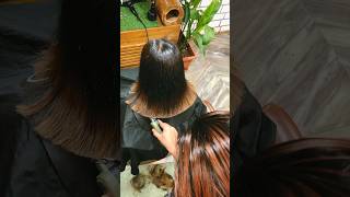 U hair cut for women  U hair styling mjnailstecnician viralvideo trendingshorts [upl. by Tunk]