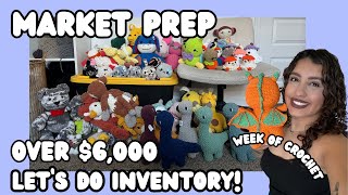 MARKET PREP 🌺 CHAT AND CHAT  LETS DO INVENTORY 🌞 6K WORTH [upl. by Jennica]