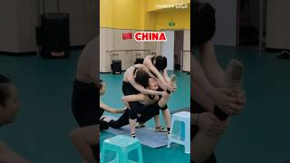 CHINE VS FRANCE  LES MOMENTS LES PLUS CHOQUANTS gym souplesse [upl. by Pegma824]