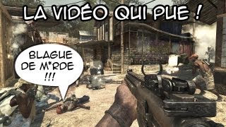 La vidéo qui pue sur MW3 en présence de Squeezie [upl. by Atnaloj]