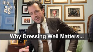 Why Dressing Well Matters Dan Trepanier  Articles of Style [upl. by Akehs]