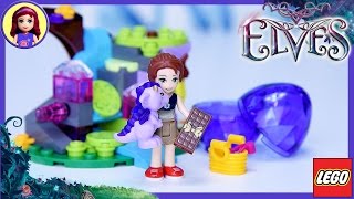 Lego Elves Emily Jones amp the Baby Wind Dragon Build Review Silly Play  Kids Toys [upl. by Burger]