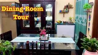 Dining Room Tour  Bangladeshi Small Dining Room Organization 2022  Simple Dining Room Décor Ideas [upl. by Eyar]